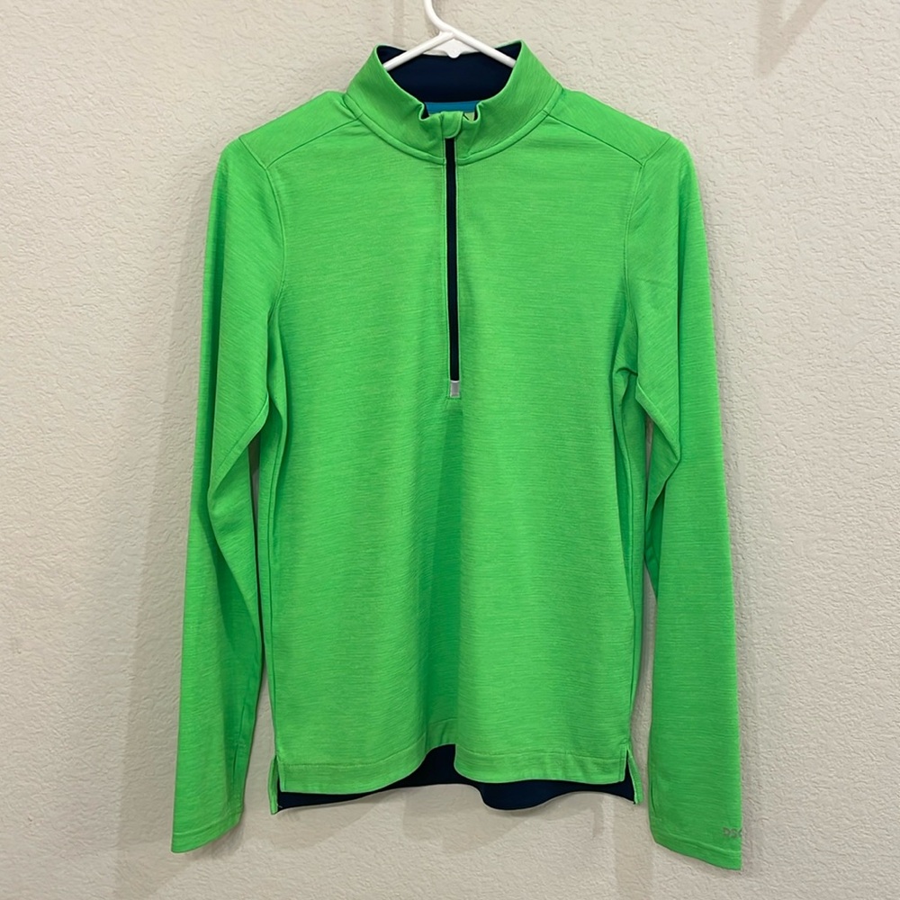 Boys. XL. Green Quarter Zip Jacket
